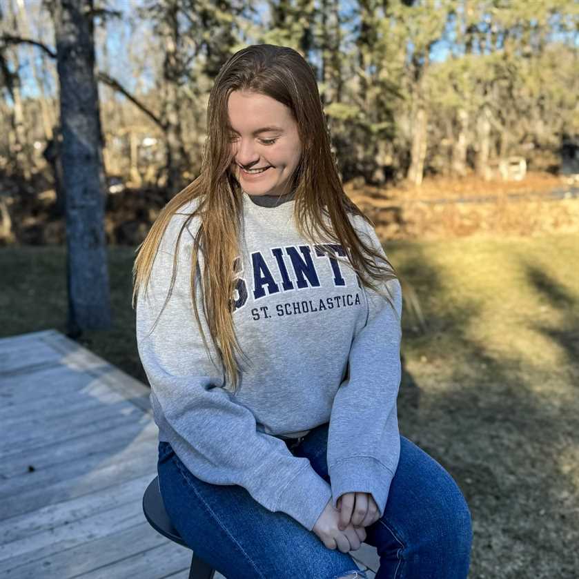 Gear Big Cotton Tumbled Crew - Oxford Heather