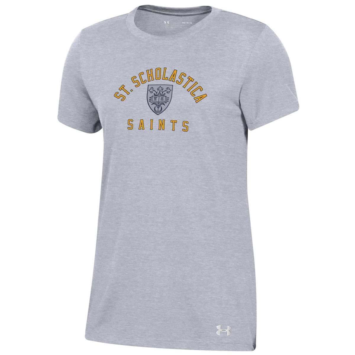 Under Armour F23 Womens Tech S/S Tee - Mod Grey Twist