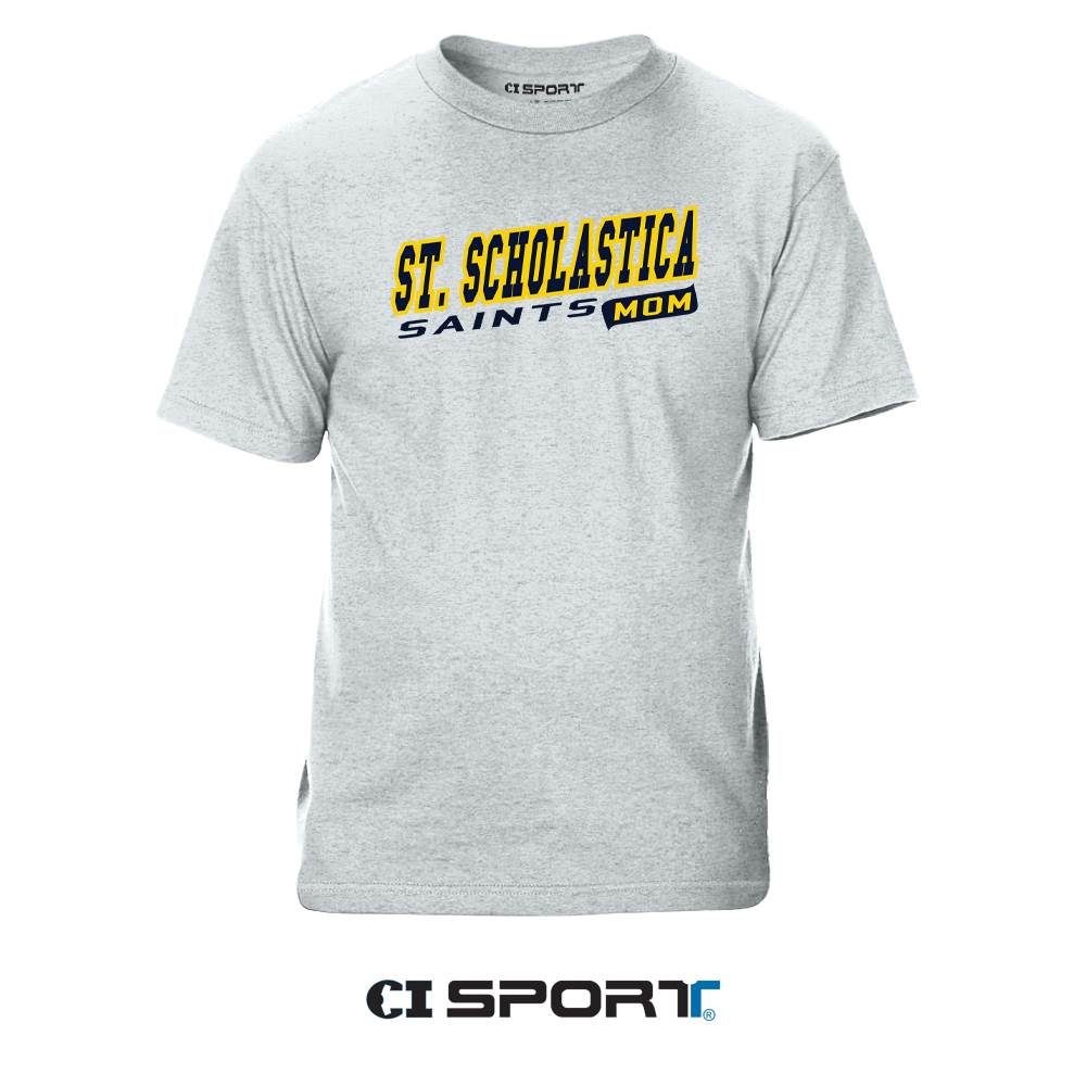 CI Sport Mom Tee - Ash Grey