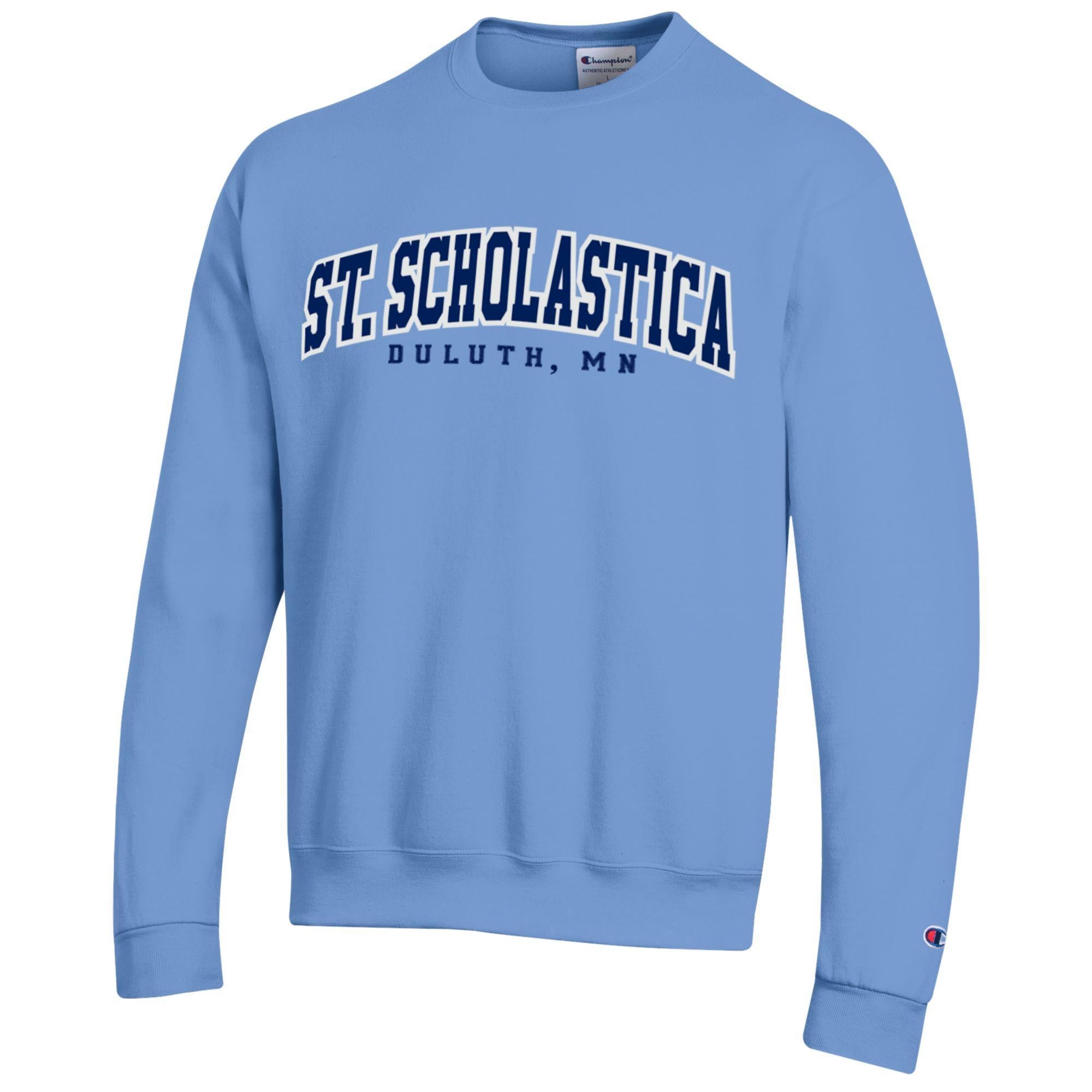 Champion Powerblend Fleece Crew - NEW Saint Scholastica