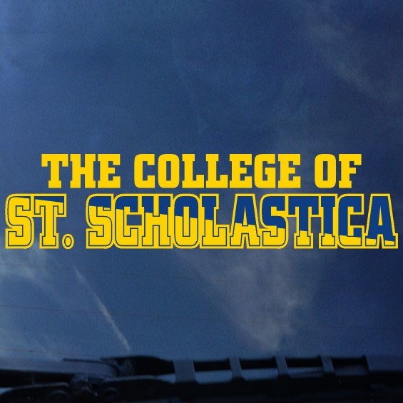 The College of St. Scholastica Window Decal