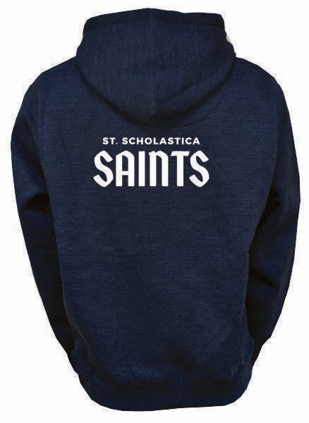 College House Justus Hoodie w/Saints Hockey Angel