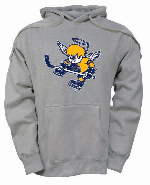 College House Justus Hoodie w/Saints Hockey Angel