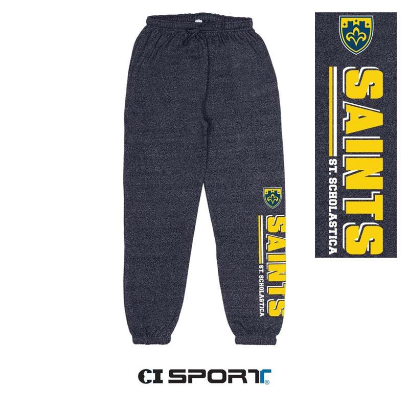CI Sport Marled Sweatpants w/ Pockets - Navy