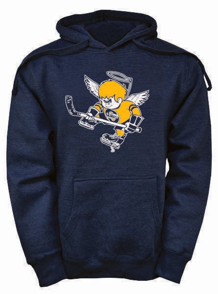 College House Justus Hoodie w/Saints Hockey Angel