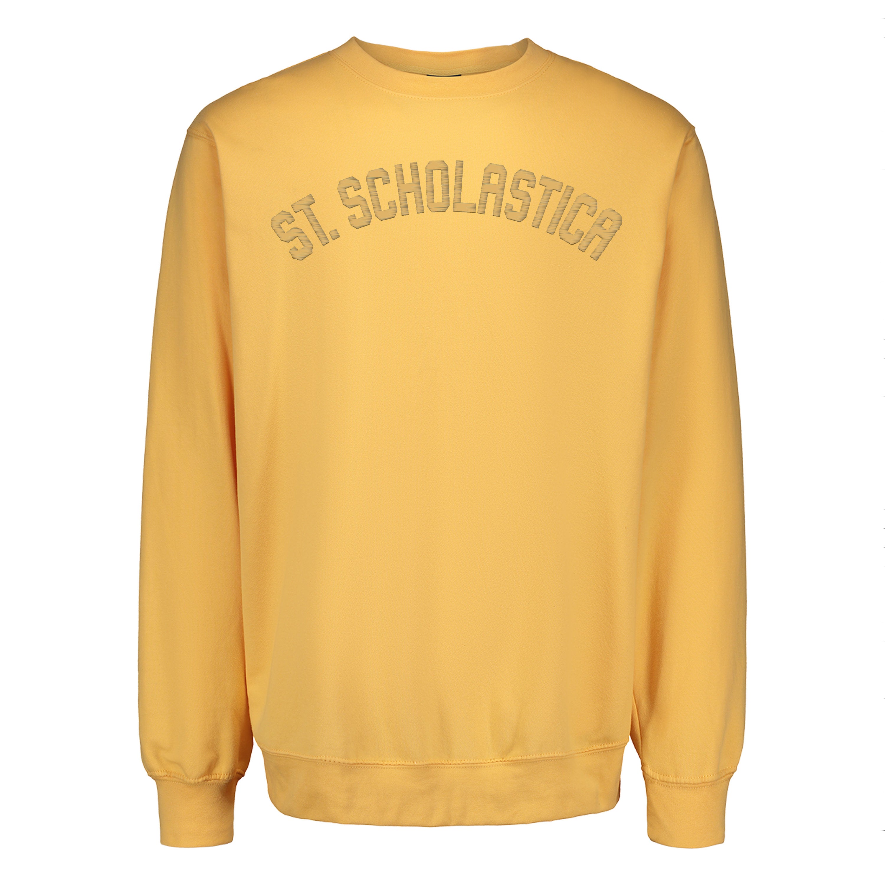 MV Sport Tonal Embroidered Crew – St. Scholastica Edition, Sunglow
