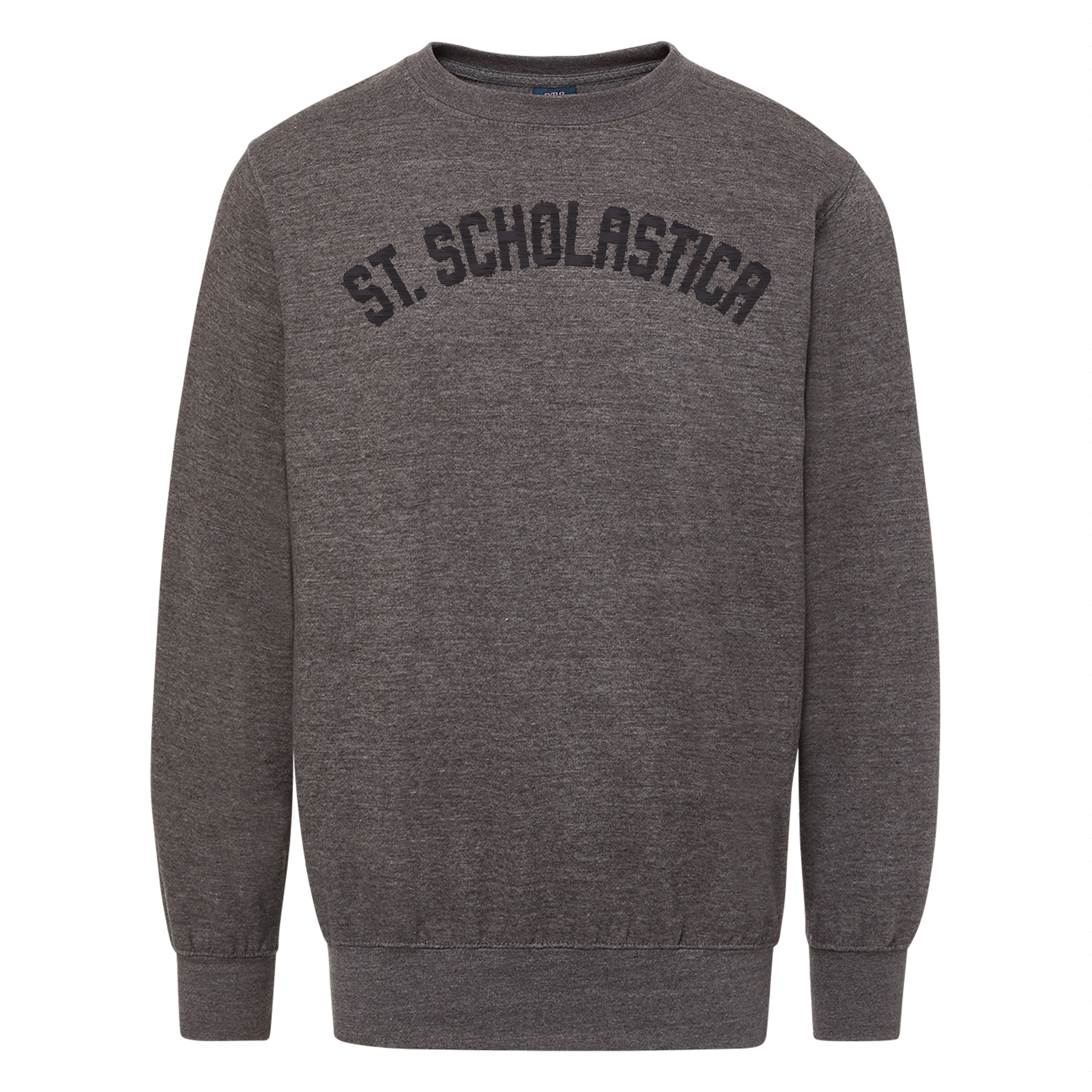 MV Sport Tonal Embroidered Crew – St. Scholastica Edition, Charcoal