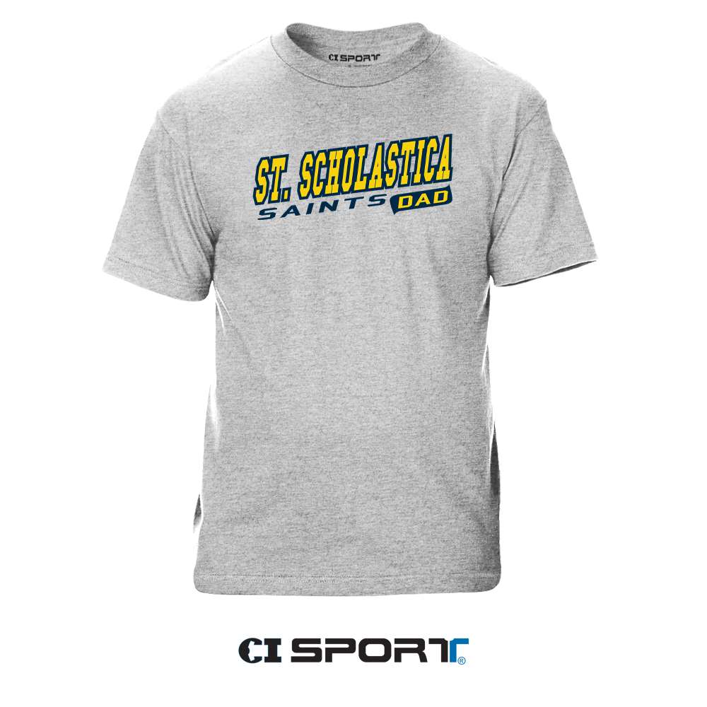 CI Sport Dad Tee - Athletic Grey