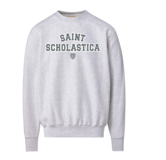 MV Sport St. Scholastica Shield Pro-Weave Crewneck