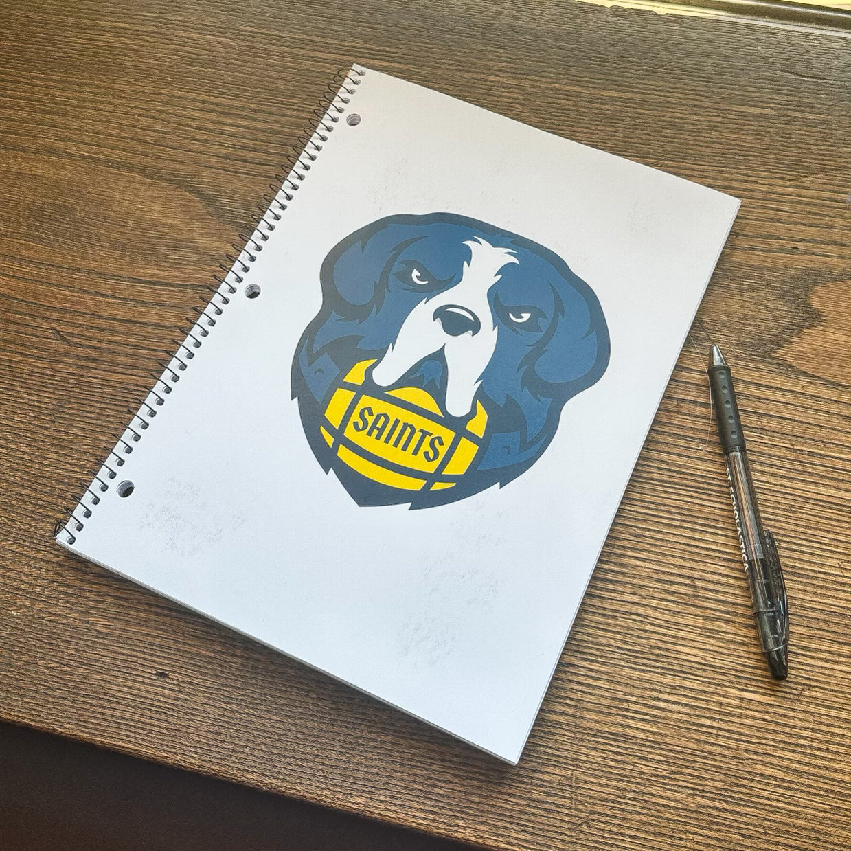 1- Subject Storm Mascot Notebook - 70 sheets, College Ruled