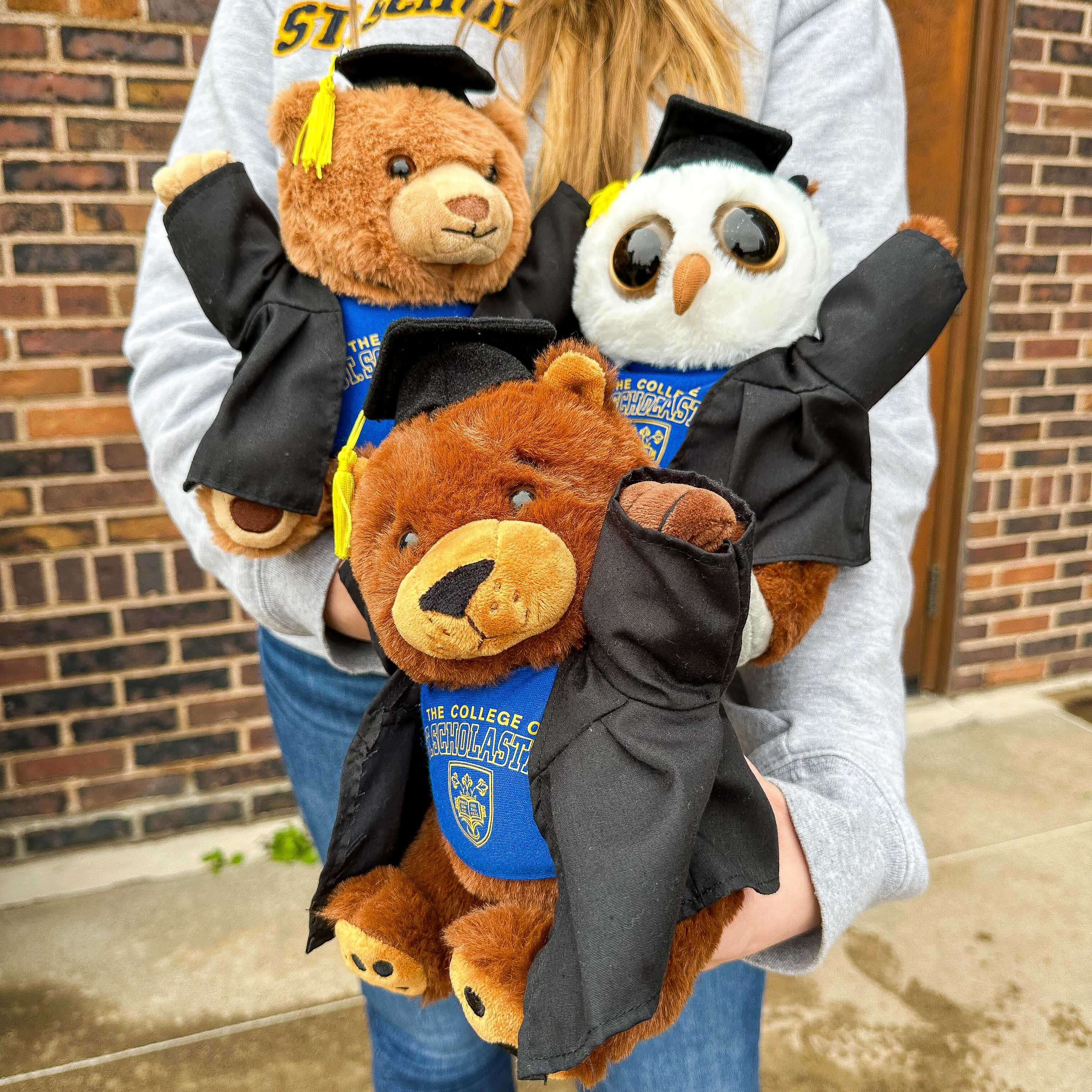 Mascot Factory Jubilee Posse - Grad Owl