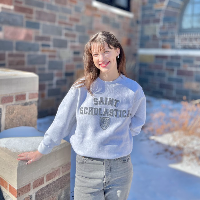 MV Sport St. Scholastica Shield Pro-Weave Crewneck
