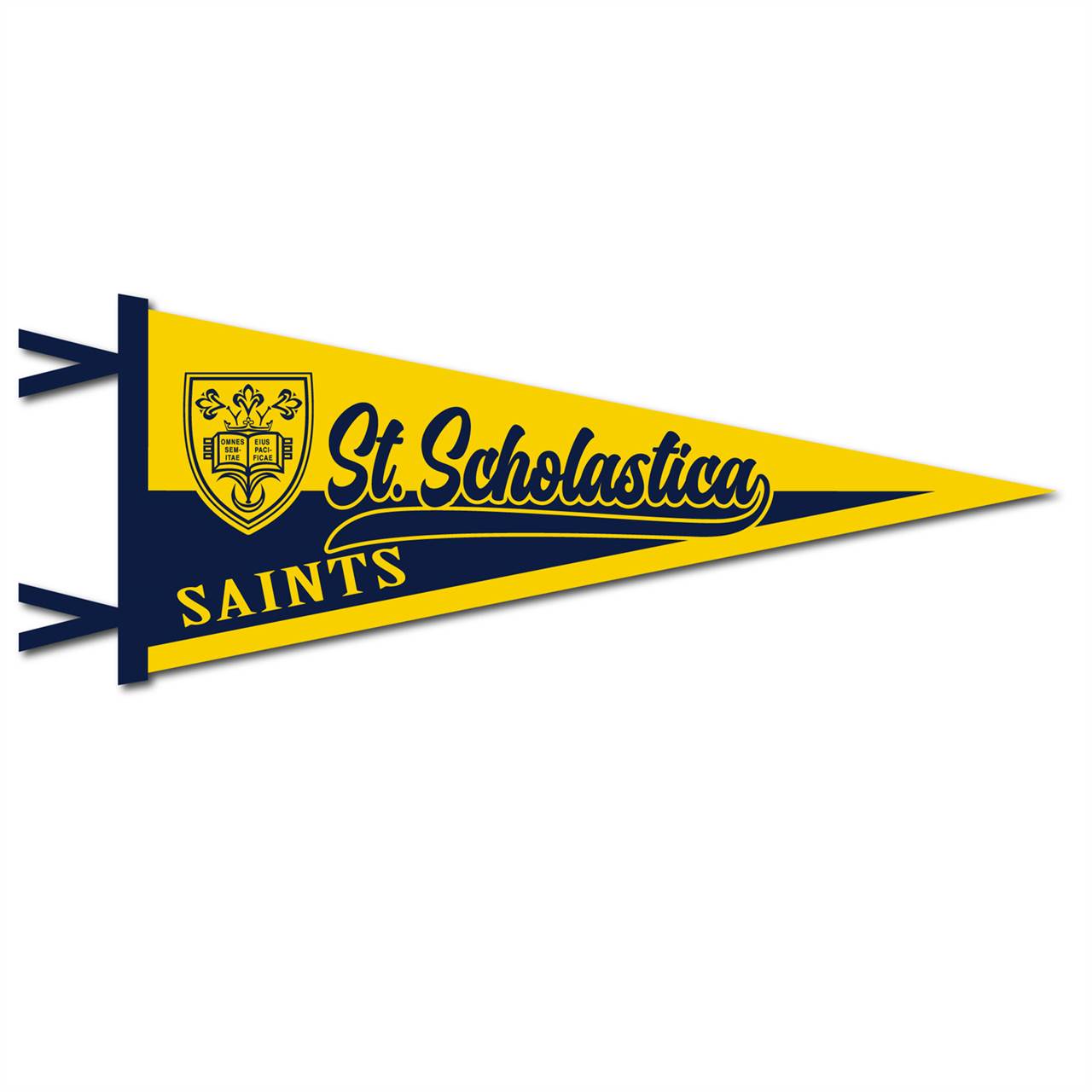Pennant - 12" X 30" 2-Color Pennant