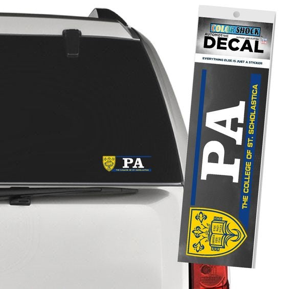 Color Shock PA Medicine Decal