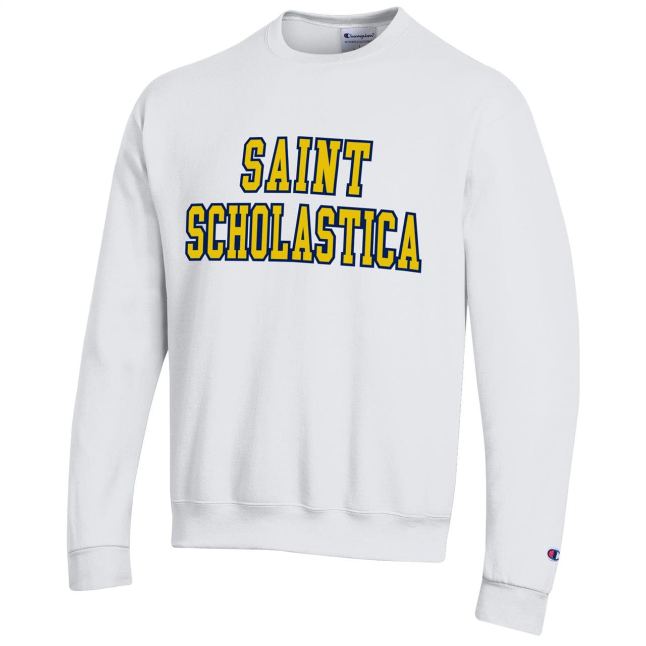 Champion Powerblend Fleece Crew - SAINT SCHOLASTICA
