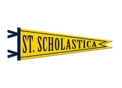 Pennant - 9" X 27" Gold Dovetail Pennant