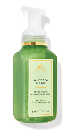 Hand Soap Foaming Liquid White Tea & Sage