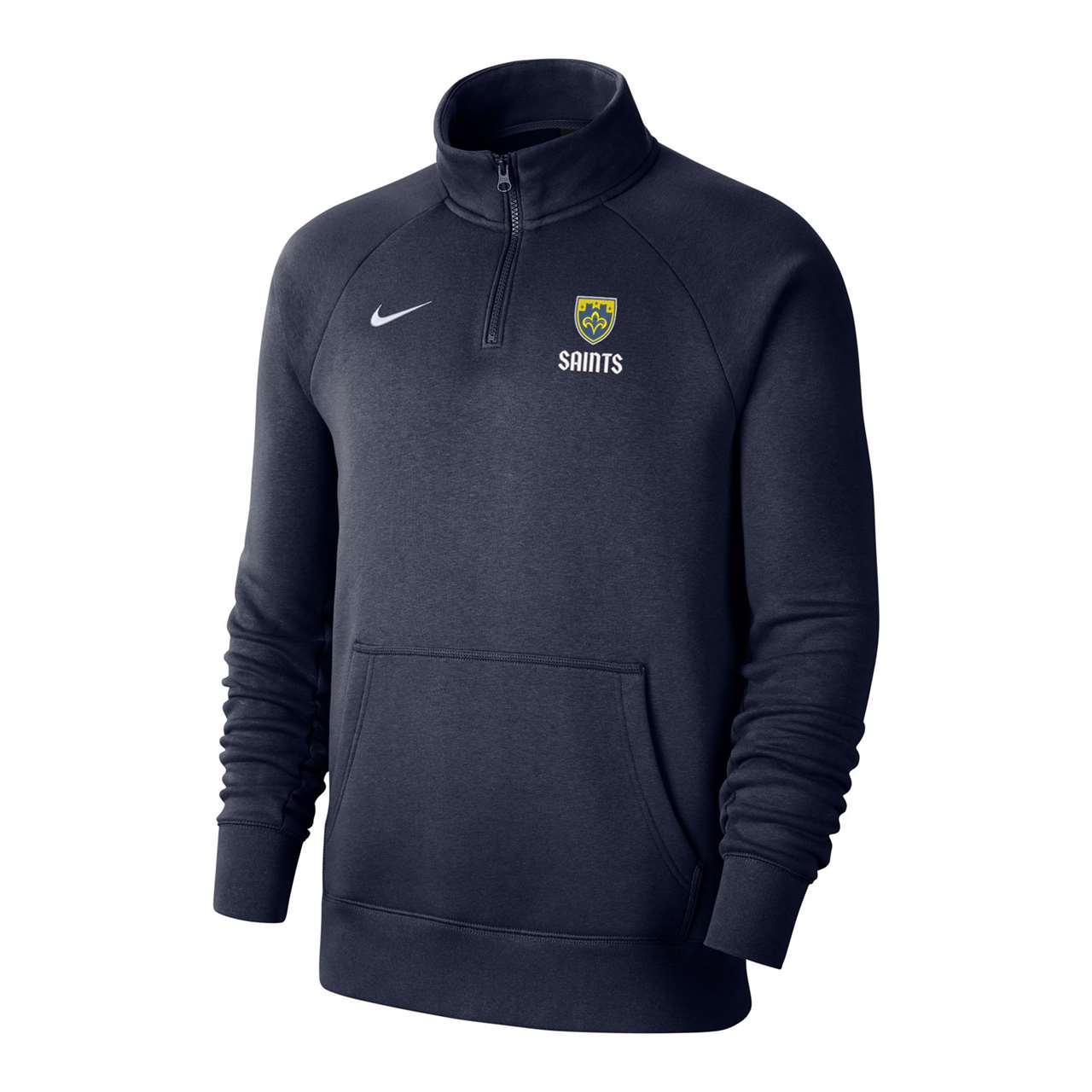 Nike Club Fleece HZ Top - Navy