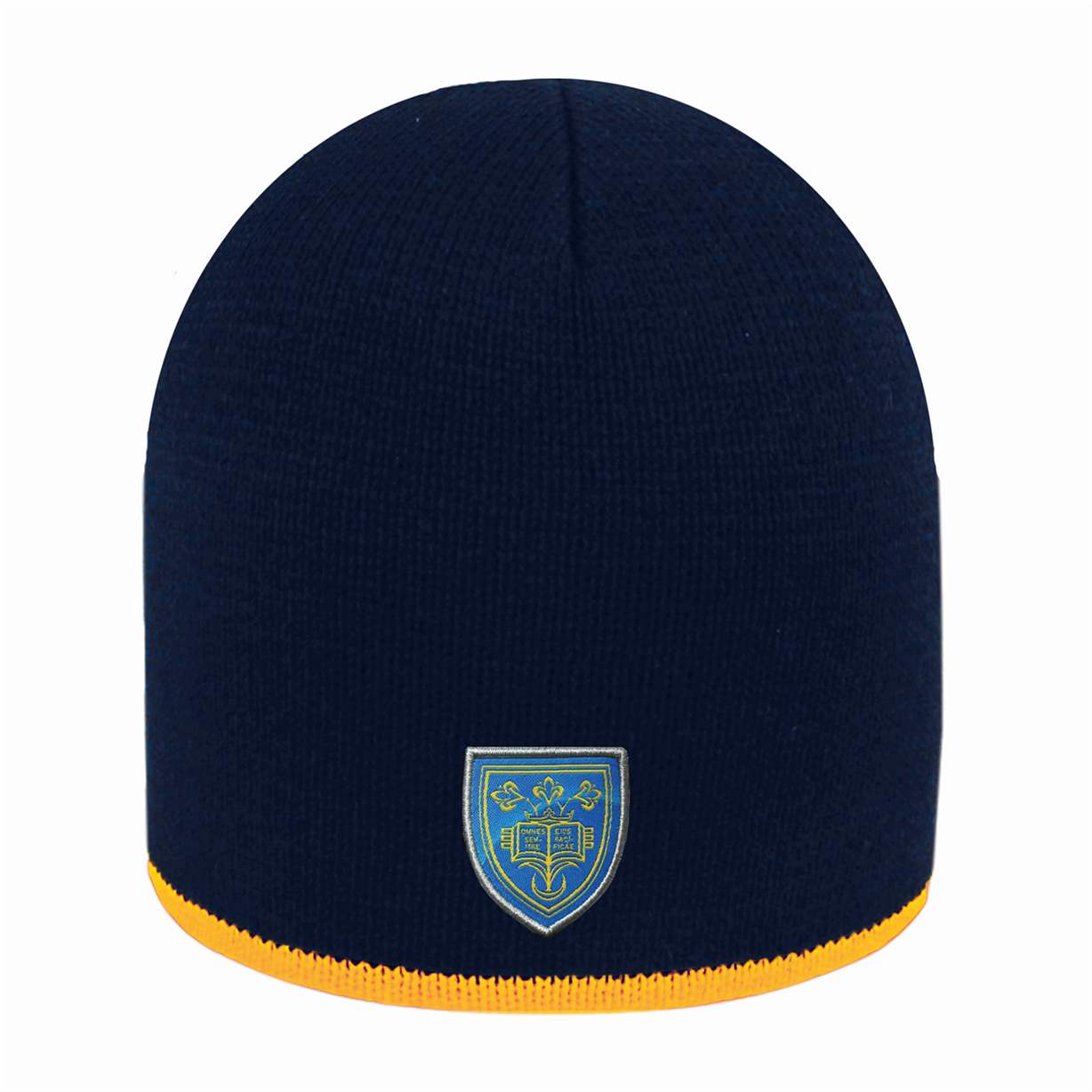 LogoFit Bright Stripe Knit Beanie with Presidential Shield