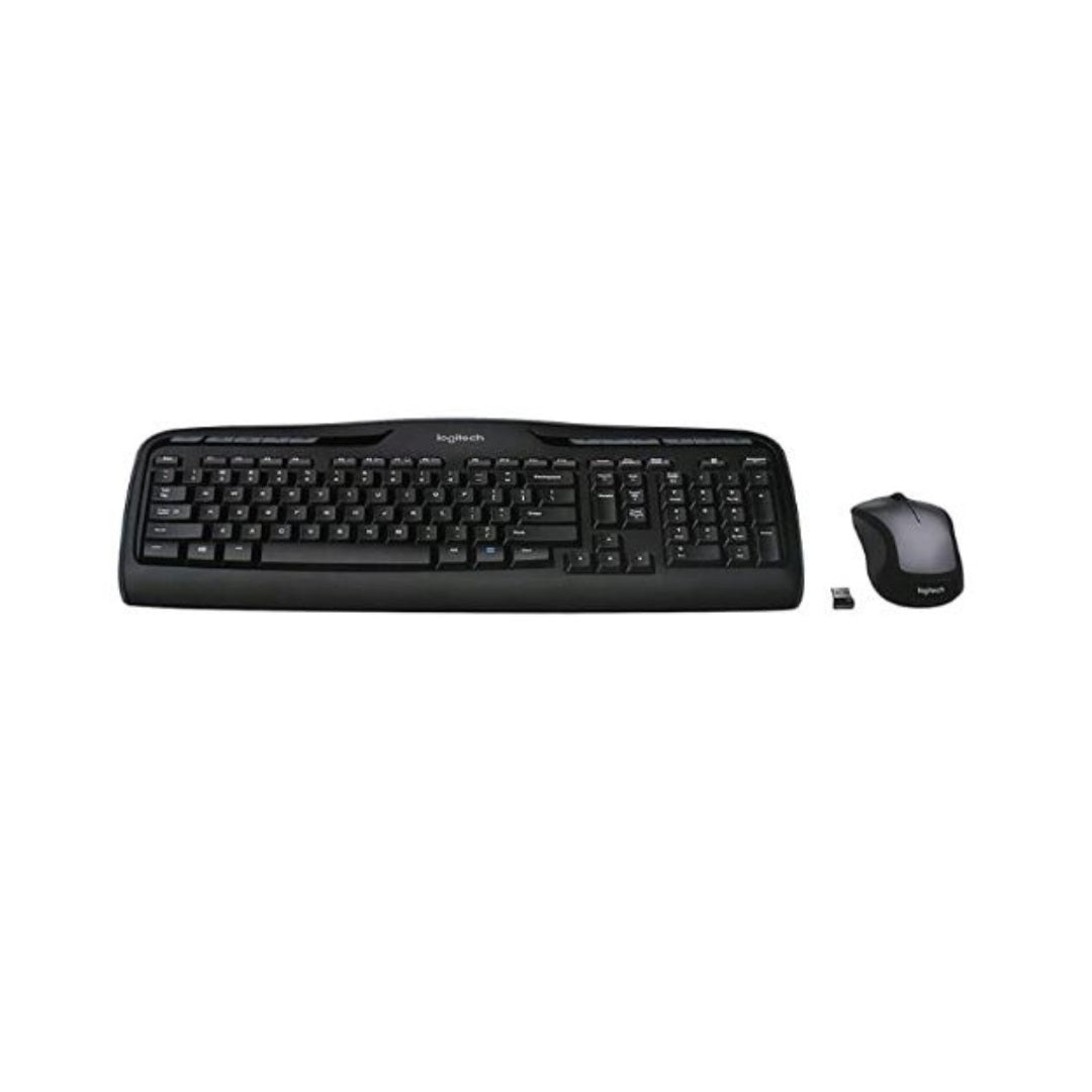 Logitech MK335 Wireless Keyboard and Mouse Combo - Black/Silver