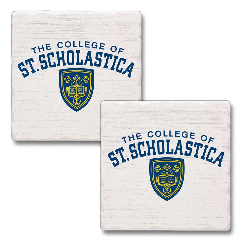 Tumbled Stone Absorbant Coasters - 2 Pack