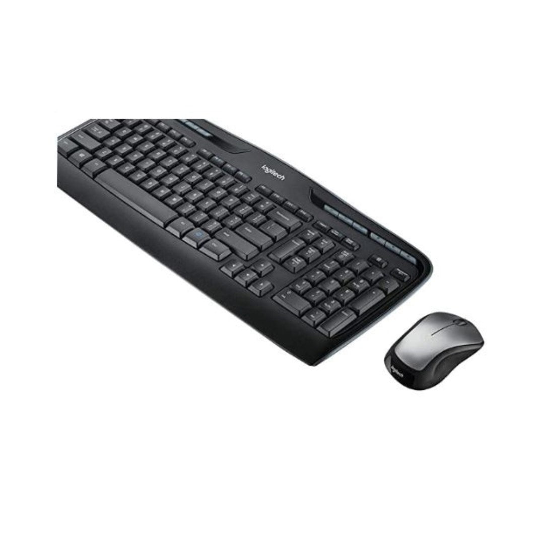 Logitech MK335 Wireless Keyboard and Mouse Combo - Black/Silver