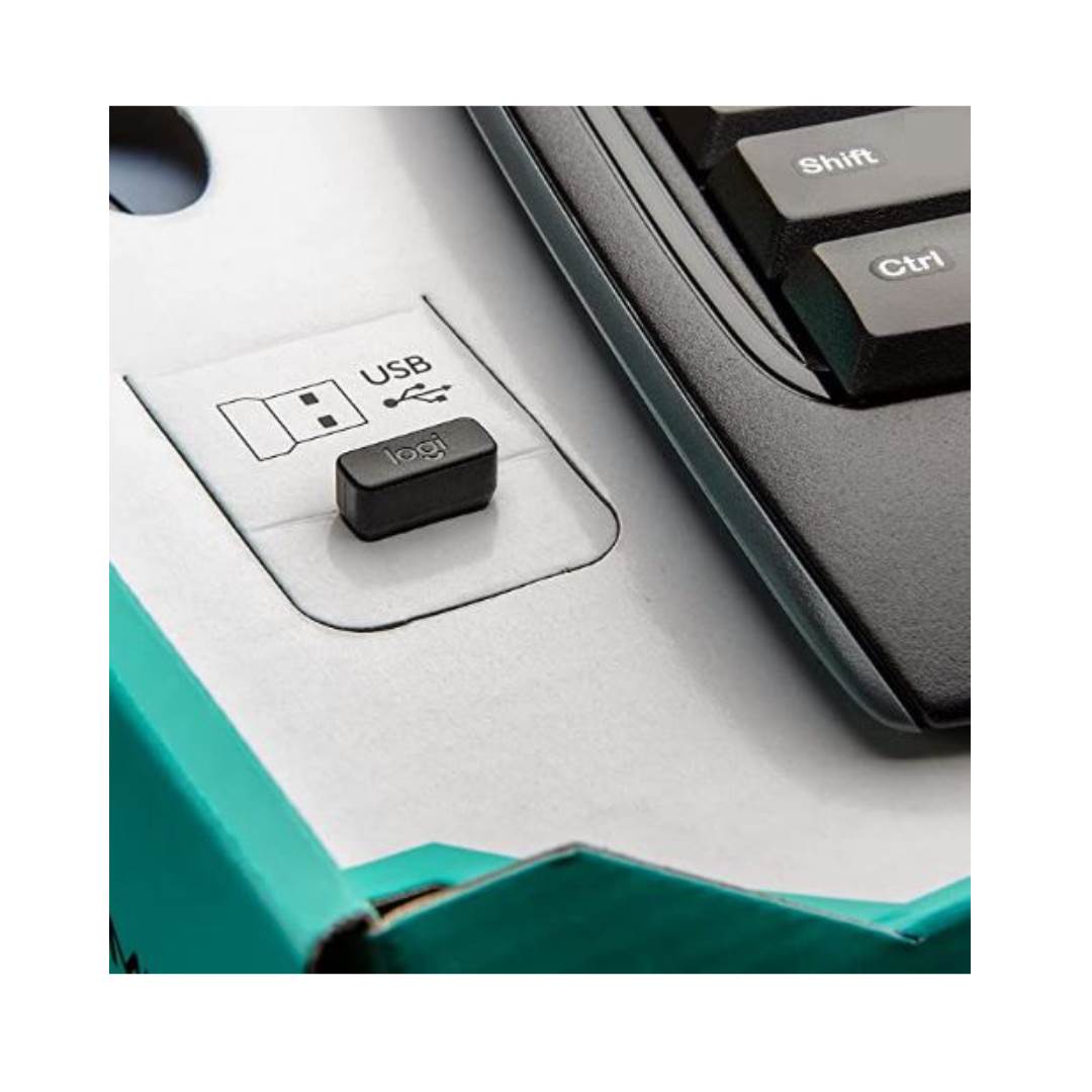 Logitech MK335 Wireless Keyboard and Mouse Combo - Black/Silver