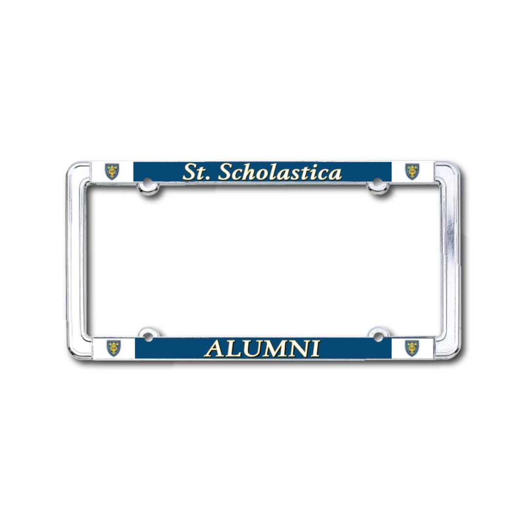 Alumni Edition: St. Scholastica License Plate Frame