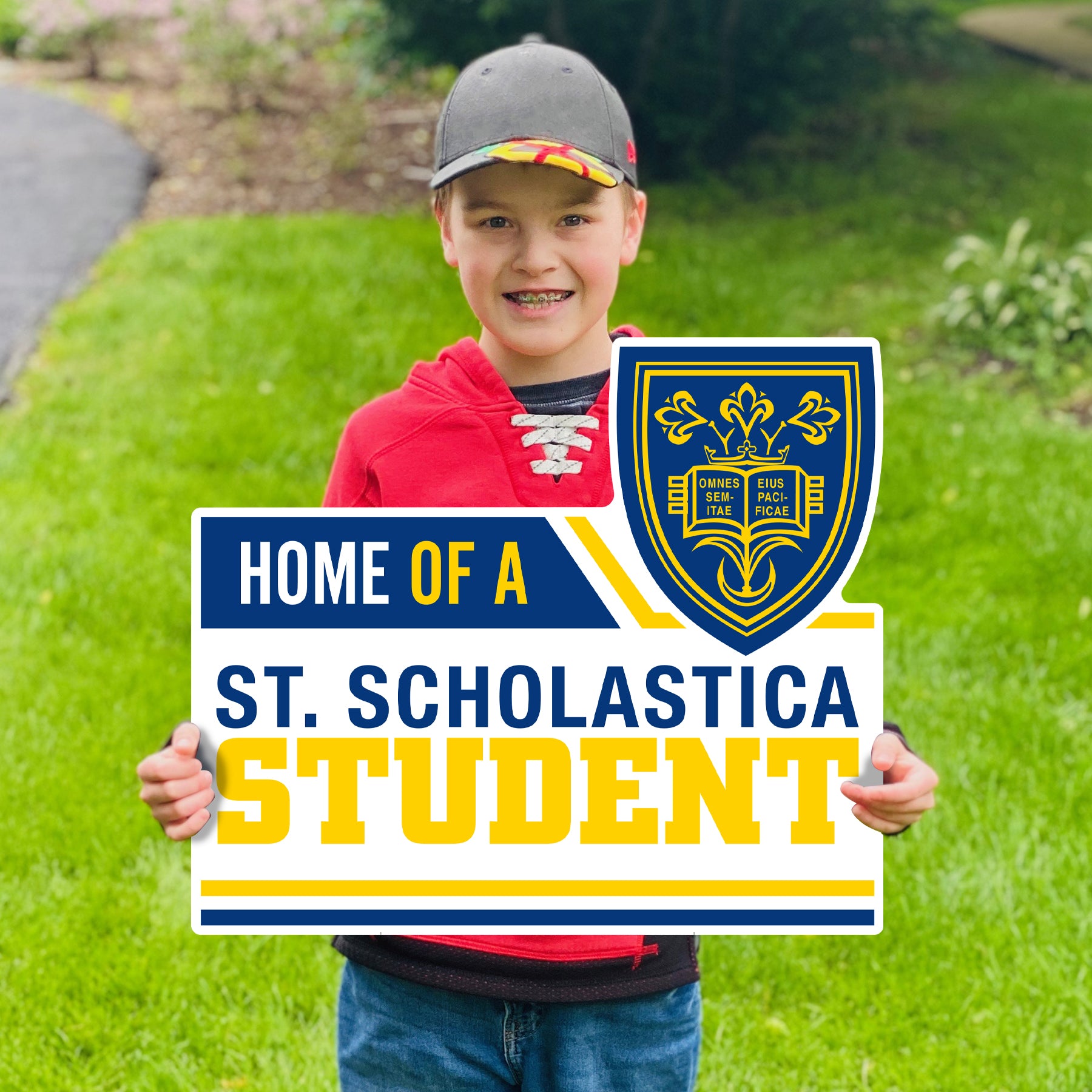 Home of a Future Saint Lawn Sign