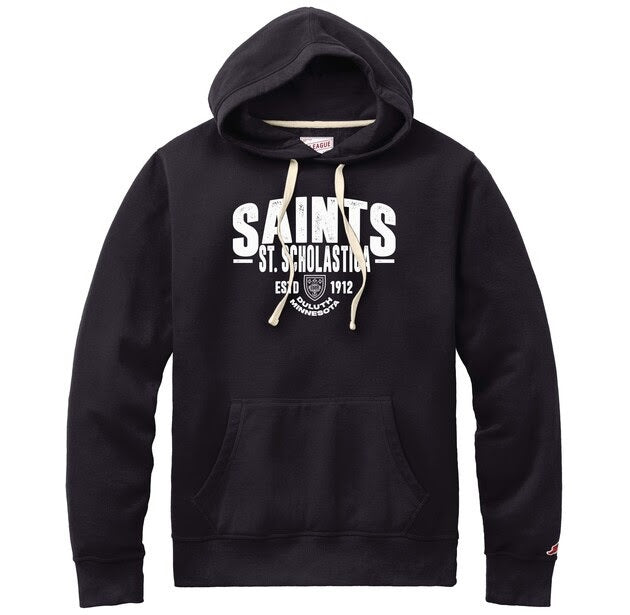 League Stadium Hood - Navy with White Saints