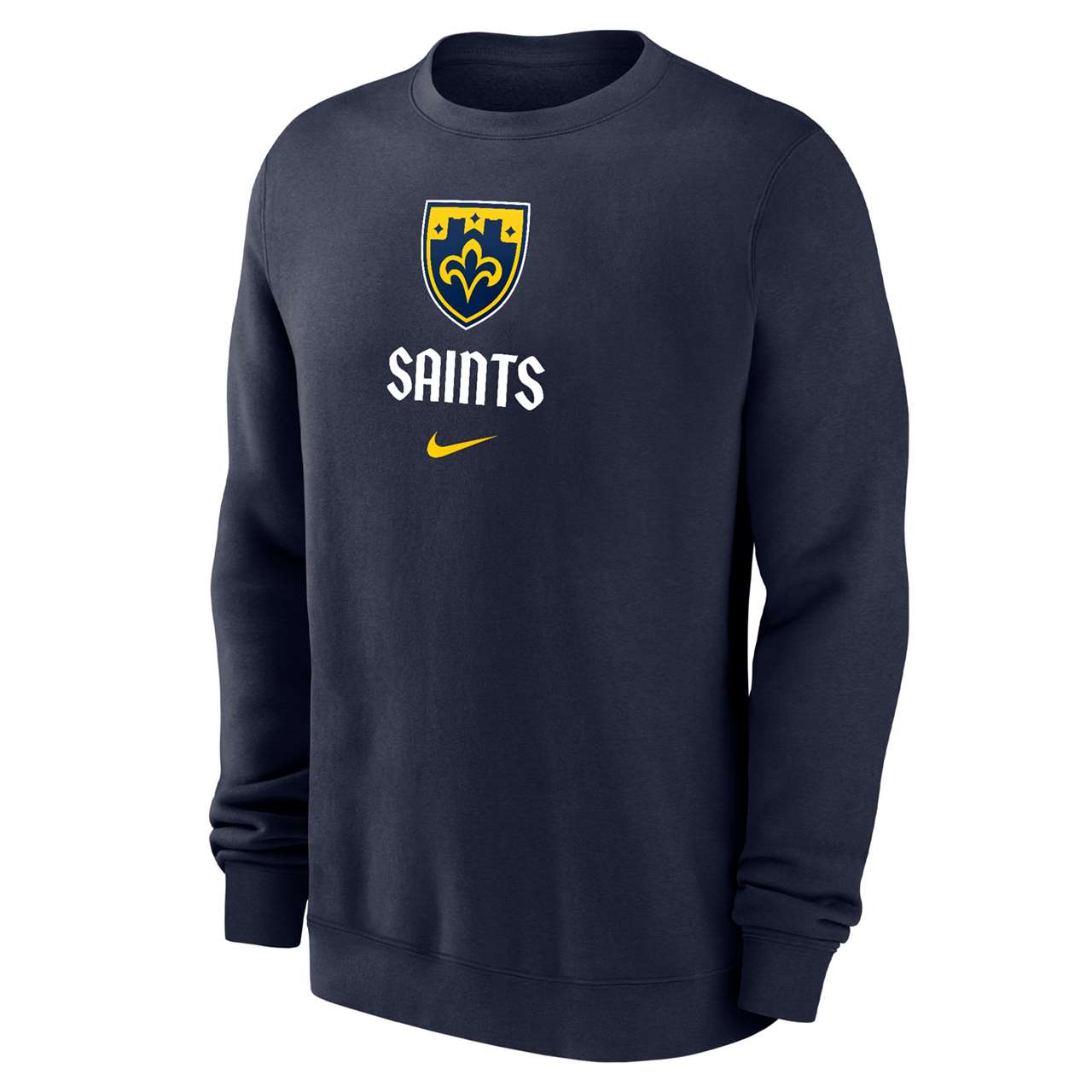 Nike Club Fleece Crew - Saints Athletics