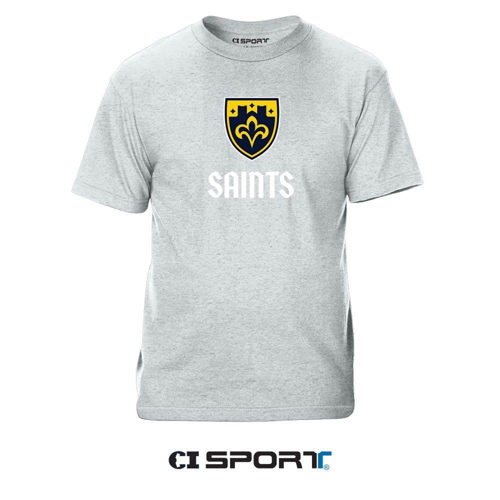 CI Sport Short Sleeve Tee -Ash