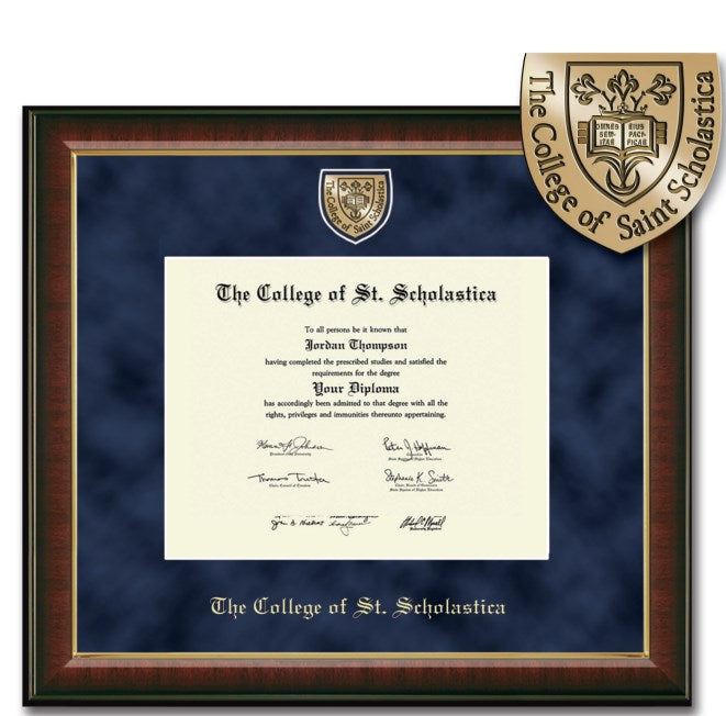 #4 Doctorate Regal Diploma Frame