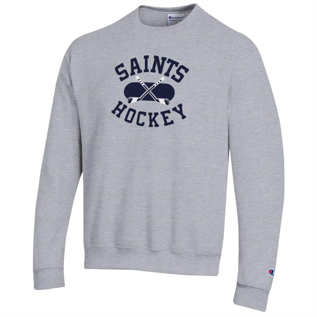 Champion Powerblend Fleece Crew Hockey