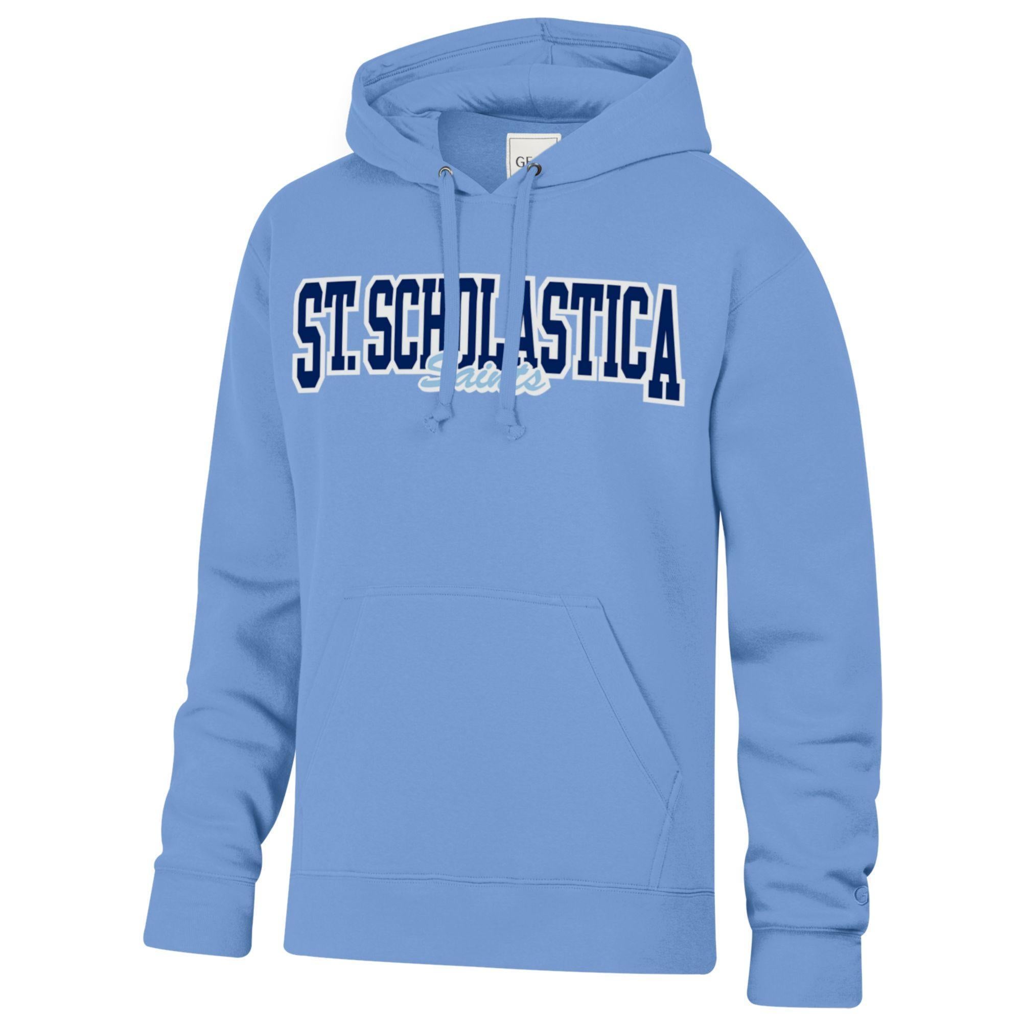 Gear Big Cotton Tumbled Hood - Light Blue