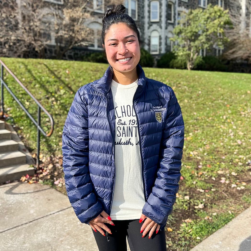 Columbia packable top puffer jacket