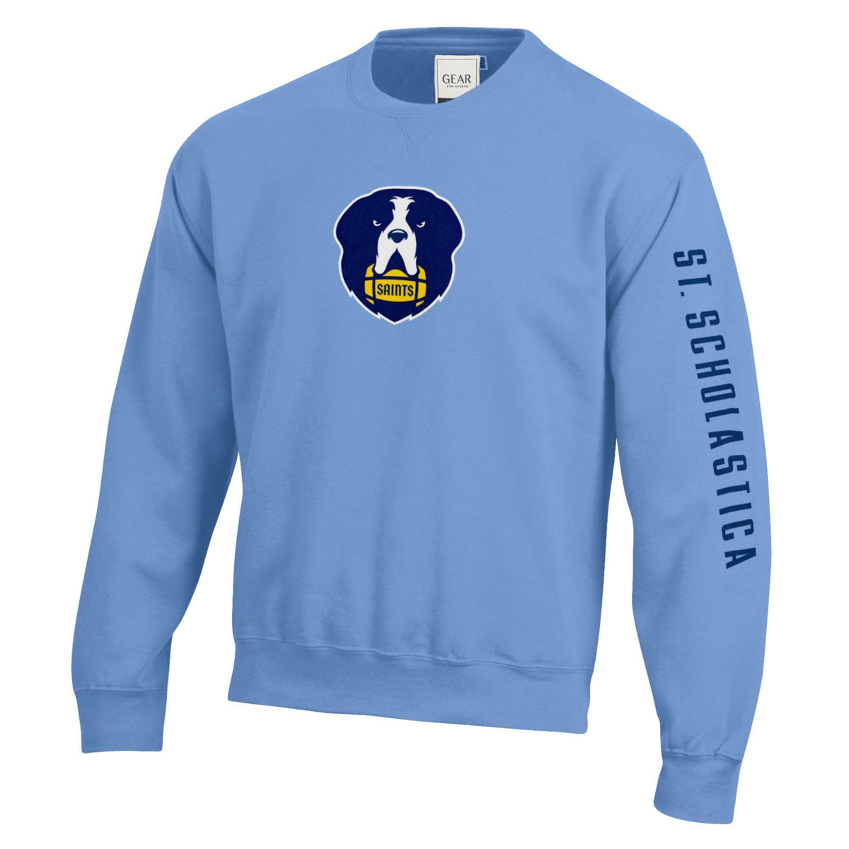 Gear Big Cotton Tumbled Crew - Boucle Storm St. Scholastica