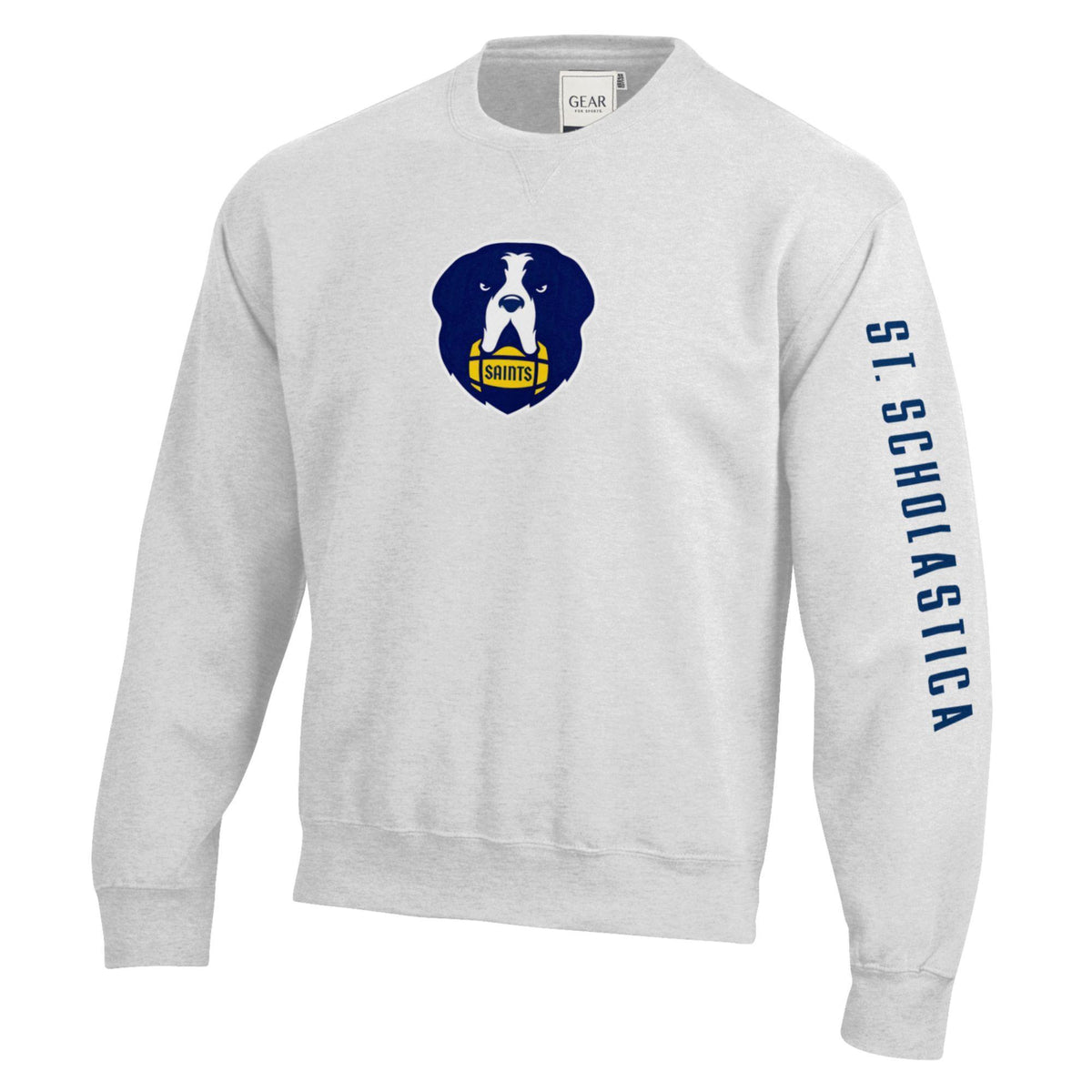 Gear Big Cotton Tumbled Crew - Boucle Storm St. Scholastica