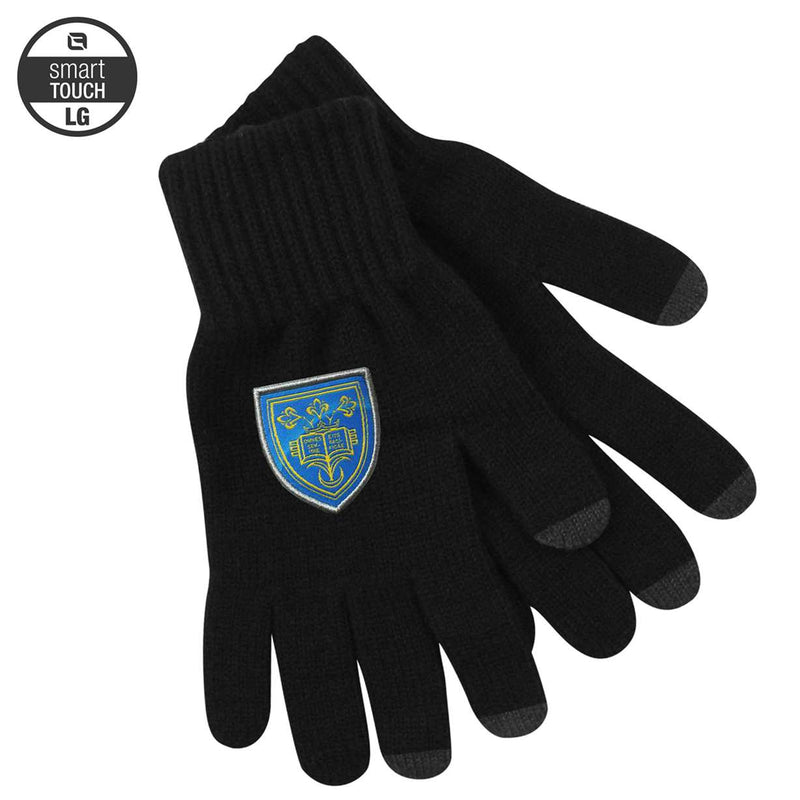 LogoFit uTEXT Smart Touch Knit Gloves - Large