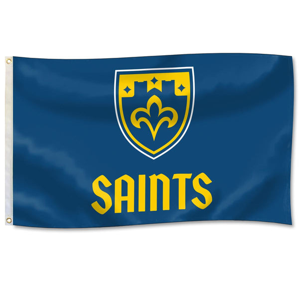 New Orleans Saints Old Gold Logo Flag and Banner