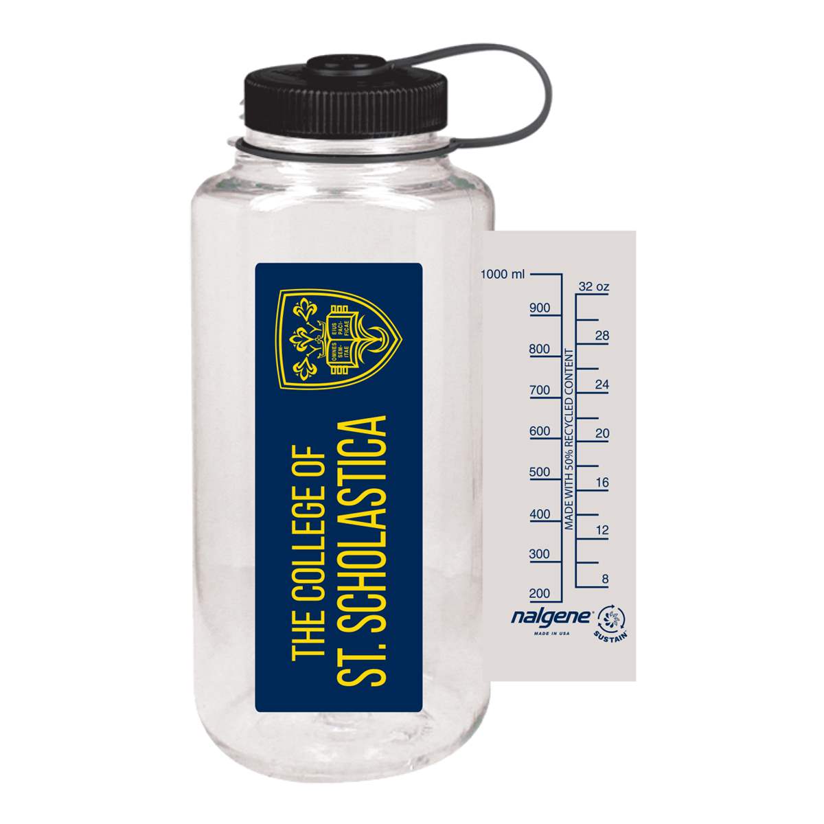 Nalgene True Colors Wide Mouth Water Bottle - Clear