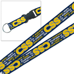 MCM Sublimated Lanyard with Buckle- CSS