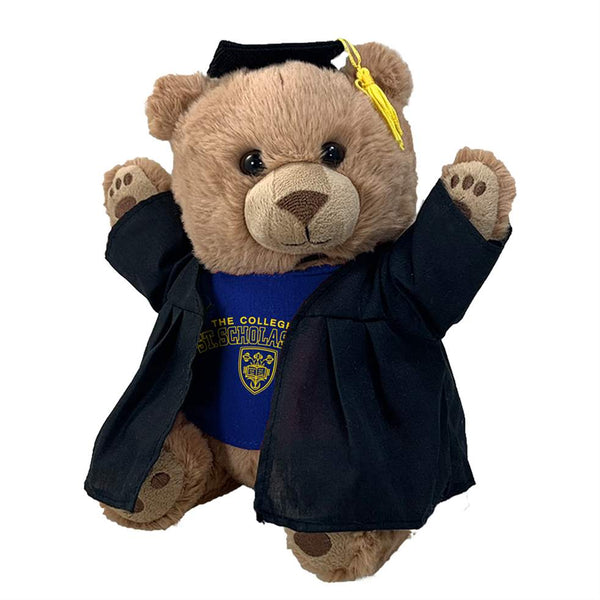 Mascot Factory Jubilee Posse - Lt. Brown Grad Bear