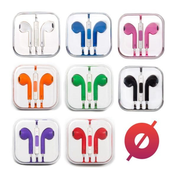 Ear Buds with Remote - White