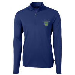 Cutter & Buck Virtue Eco Pique Recycled Quarter Zip Mens Pullover