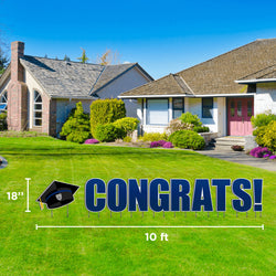 Congrats! St. Scholastica Lawn Display