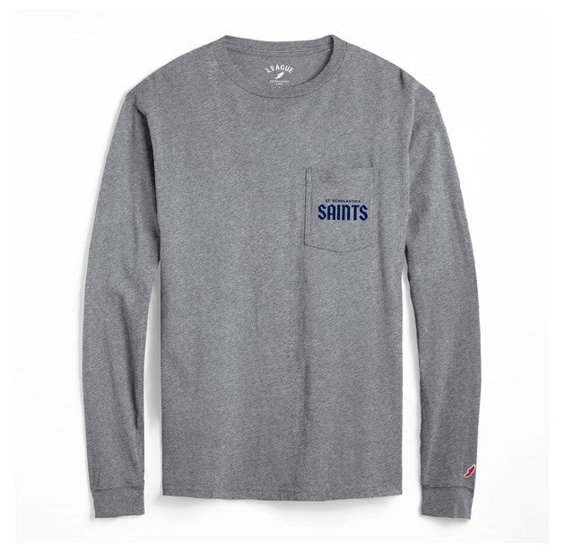 League Long Sleeve Pocket Tee
