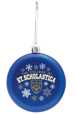 Flat Shatterproof Ornament - Royal