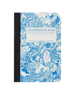 Recycled Notebook | 100% Post Consumer Waste | Under the Sea Decomposition Book | Pocket Sized