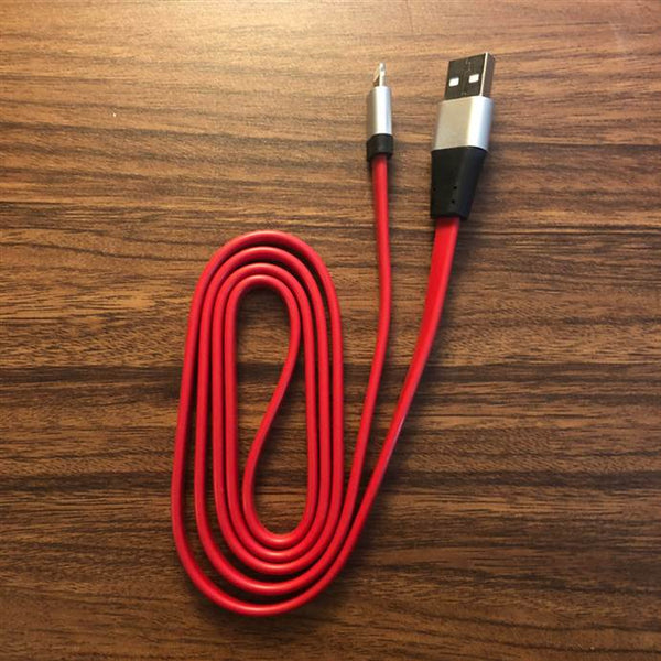 Red Flat Lightening Cable